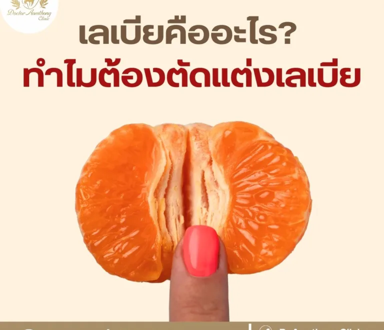 เลเบียคืออะไร ทำไมต้องตกแต่งเลเบีย